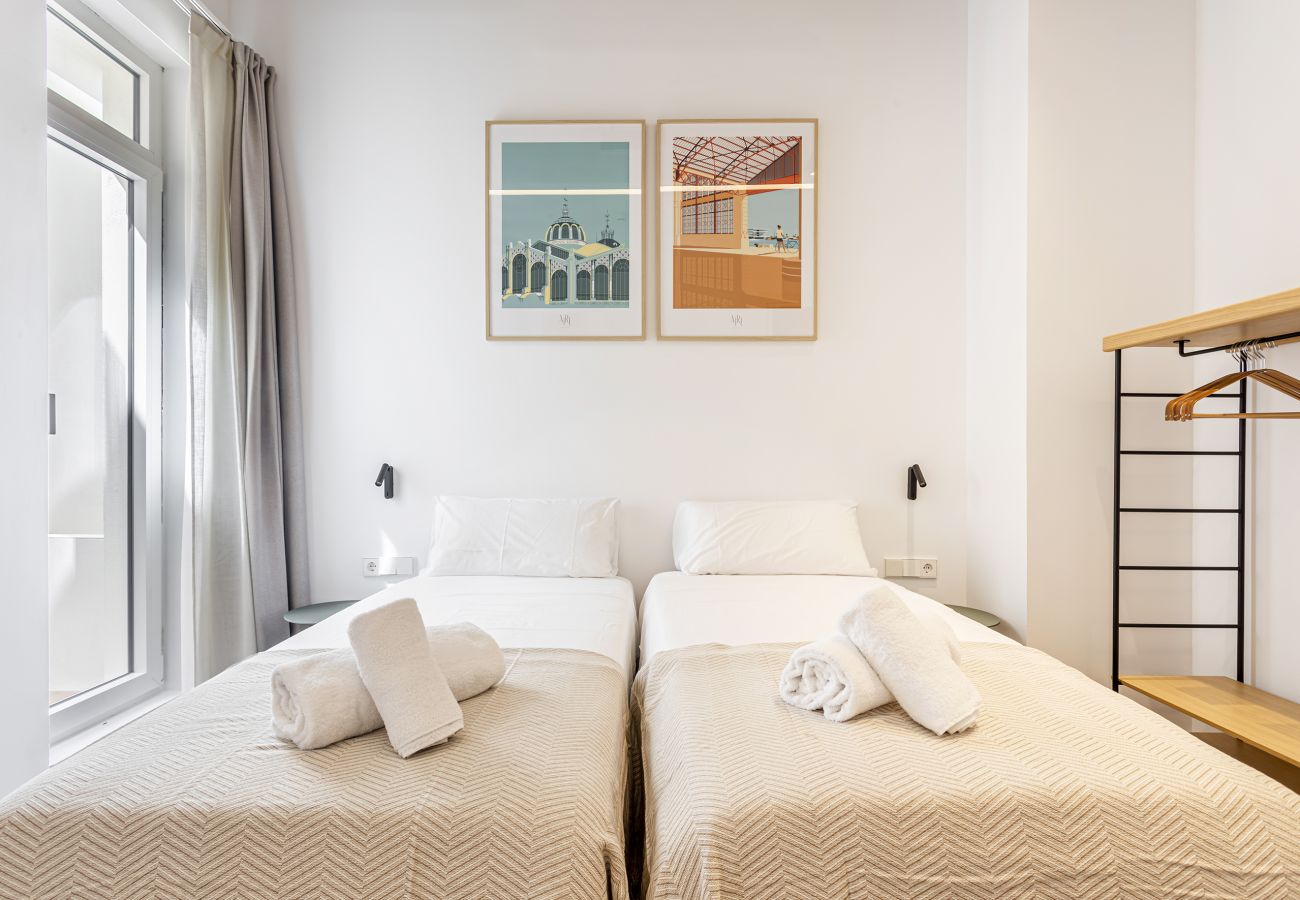 Ferienwohnung in Valencia - N1 Cosy two bedroom apartment